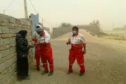 وقوع طوفان شن در ۳ روستای استان سیستان و بلوچستان/ امداد رسانی به ۱۰۶۰ نفر