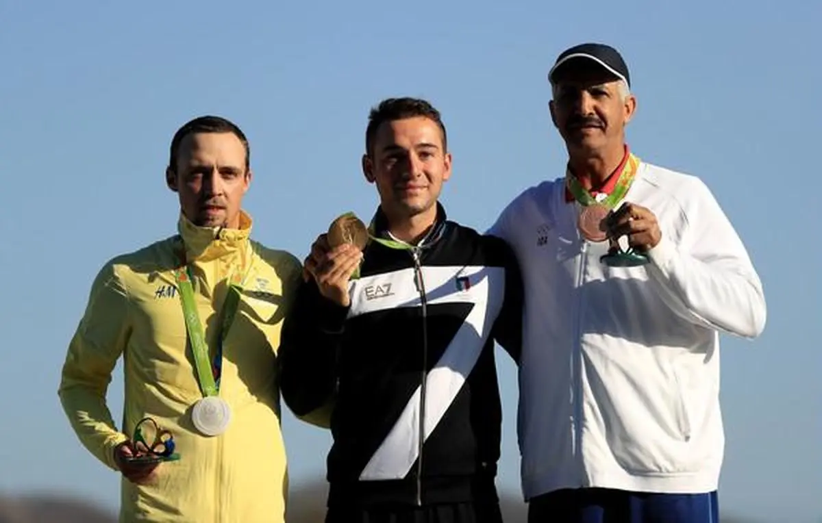 نماینده ایتالیا در تیراندازی قهرمان شد