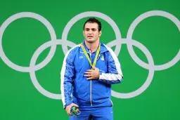 گزارش تصویری:: هنرنمایی سهراب در وزنه‌برداری المپیک