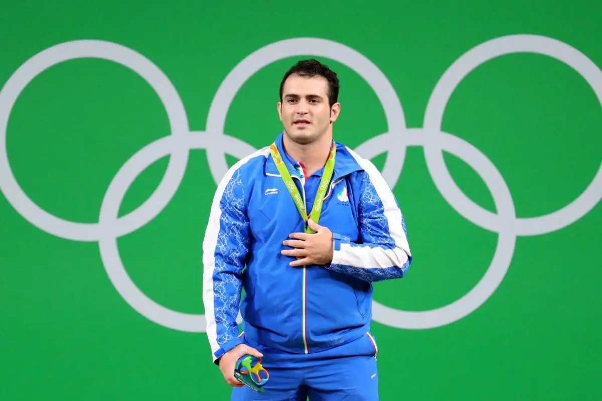 گزارش تصویری:: هنرنمایی سهراب در وزنه‌برداری المپیک