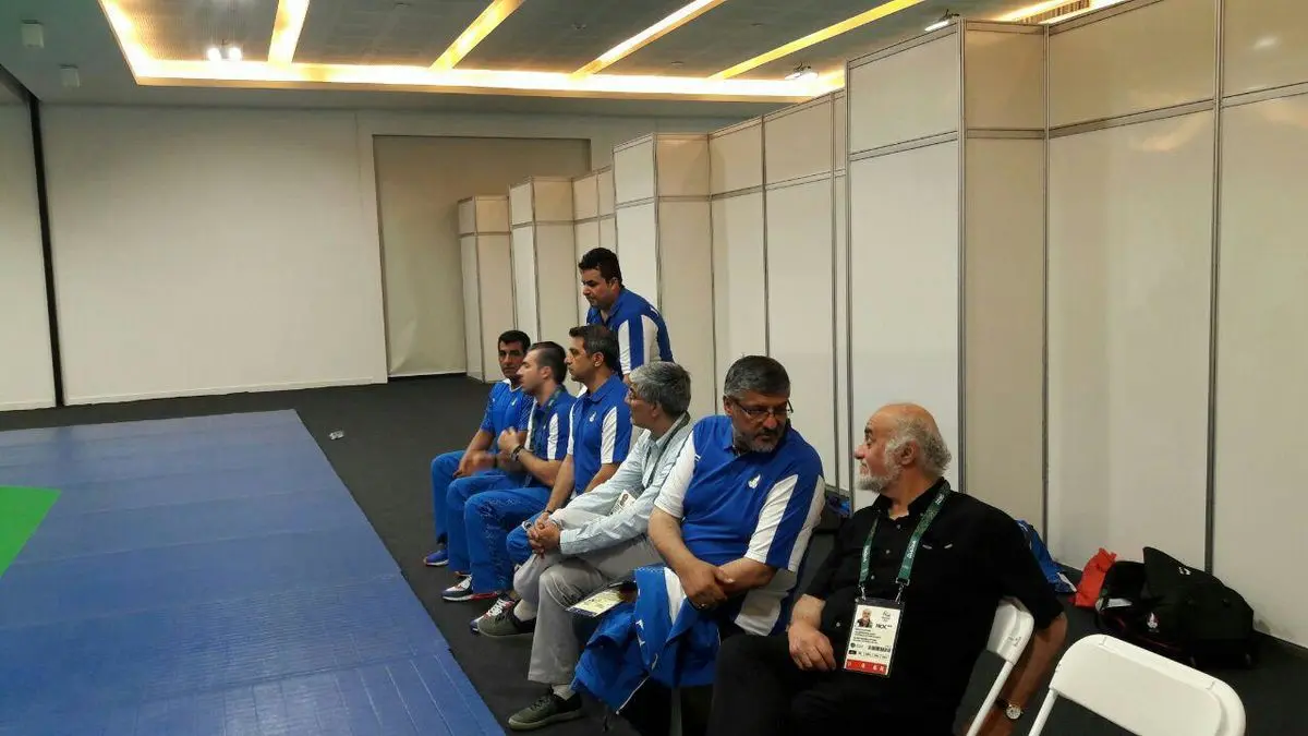 بازدید رئیس کمیته ملی المپیک از تمرینات تیم ملی تکواندو