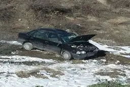۳ کشته در برخورد خودرو پیکان با پراید