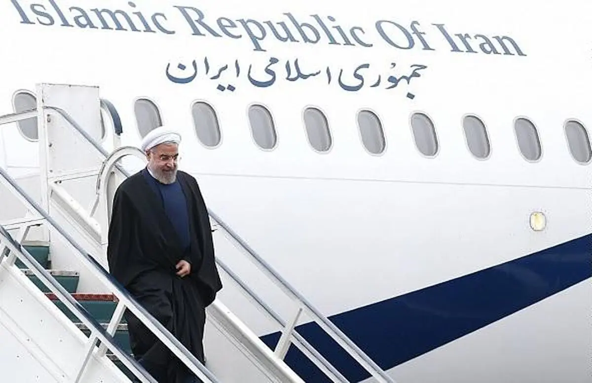 روحانی وارد یاسوج شد