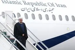 روحانی وارد یاسوج شد