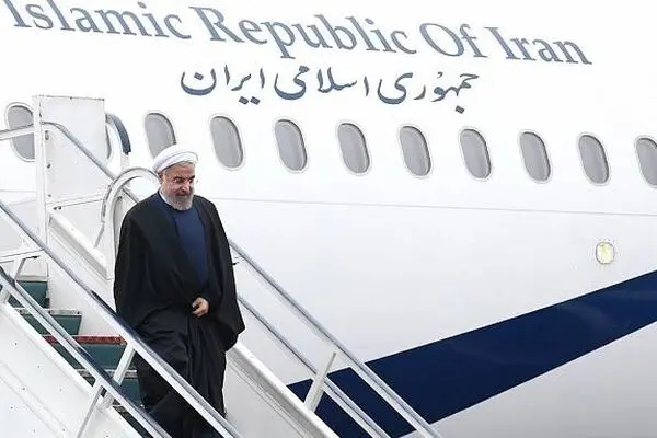 روحانی وارد یاسوج شد