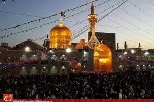 تصاویر اختصاصی نسیم آنلاین از حرم امام رضا(ع) در شب ولادت ایشان