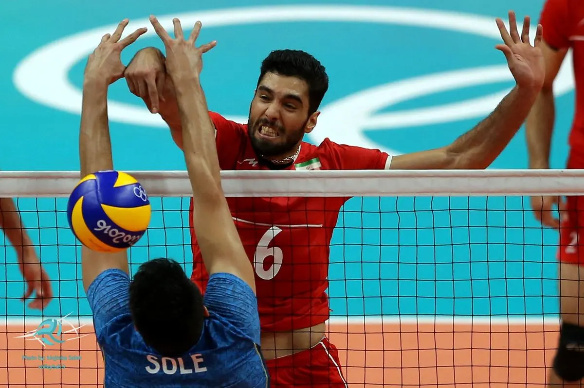 موسوی و مرندی در صدر بهترین‌های والیبال المپیک تا پایان روز چهارم