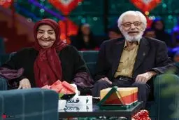 جمشید مشایخی و همسرش امشب در خندوانه