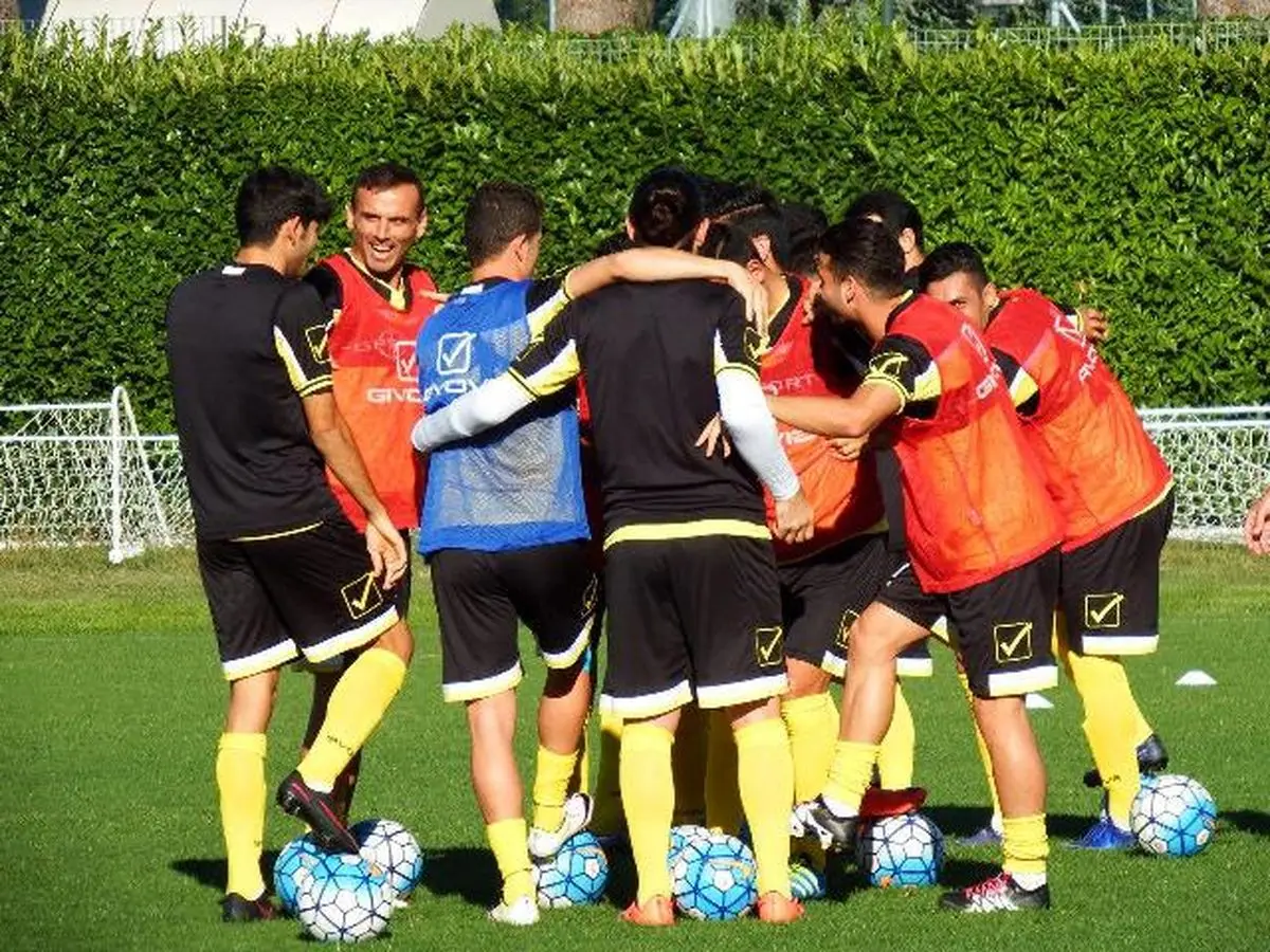 تیم ملی در کمپ تیم‌های ملی ایتالیا تمرین کرد + عکس