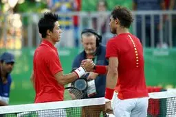 نیشیکوری با شکست نادال به مدال برنز رسید