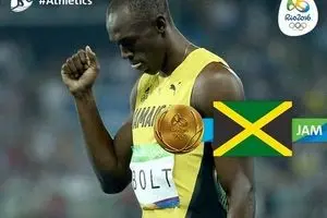 بولت قهرمان دوی ۱۰۰ متر المپیک ریو شد