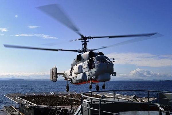 رزمایش نظامی روسیه در شرق دریای 