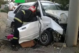 مجروح شدن فرمانده انتظامی هرمزگان در سانحه تصادف/ همسر و محافظ وی جان باختند