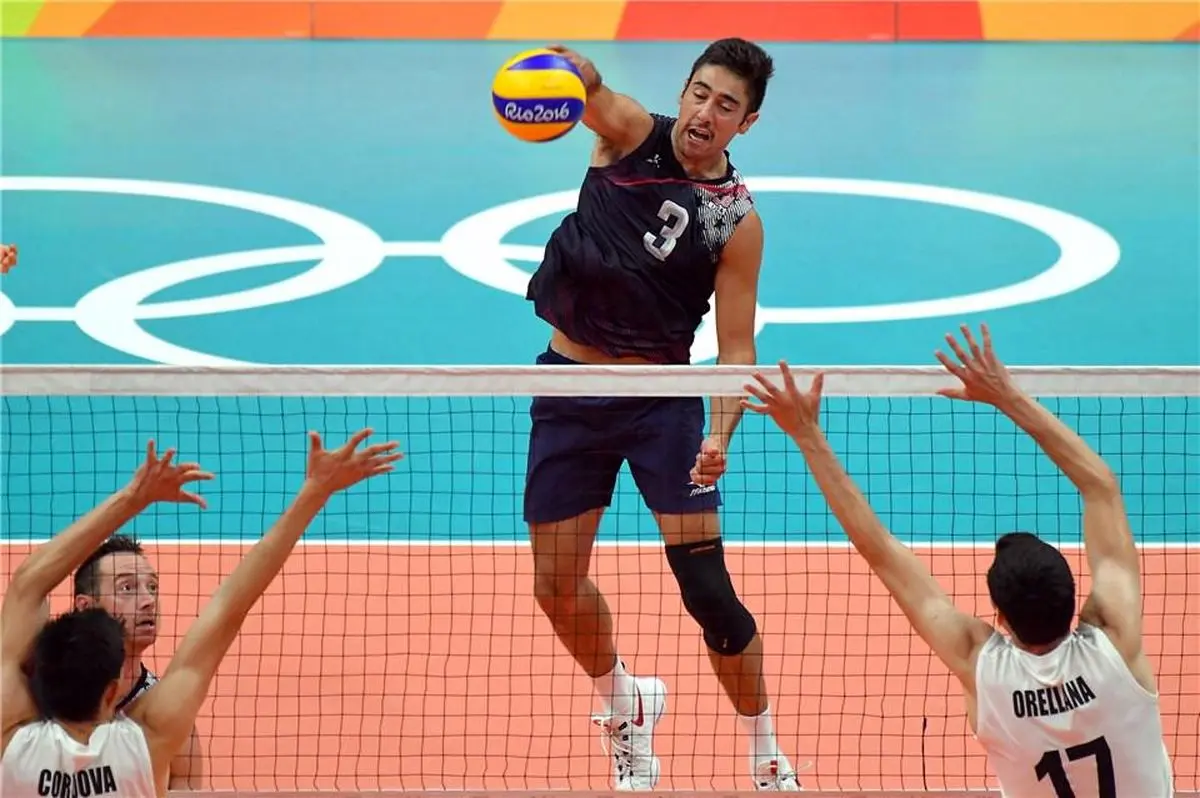 والیبال آمریکا صعود کرد