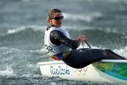 قایقران هلندی به مدال طلای قایقرانی بادی بانوان دست یافت