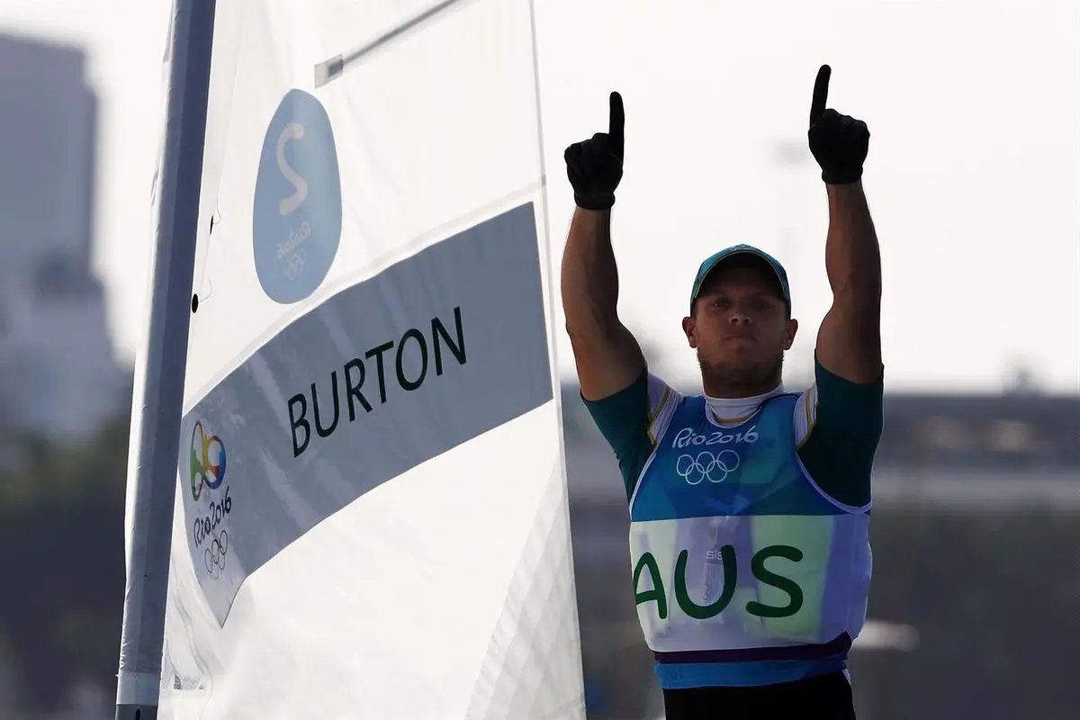 قایقران استرالیایی به مدال طلای قایقرانی بادی دست یافت