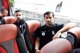 تیم ملی فوتبال عازم شهر فورلی شد + عکس