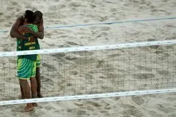 تیم ملی والیبال ساحلی برزیل به مدال طلا دست یافت