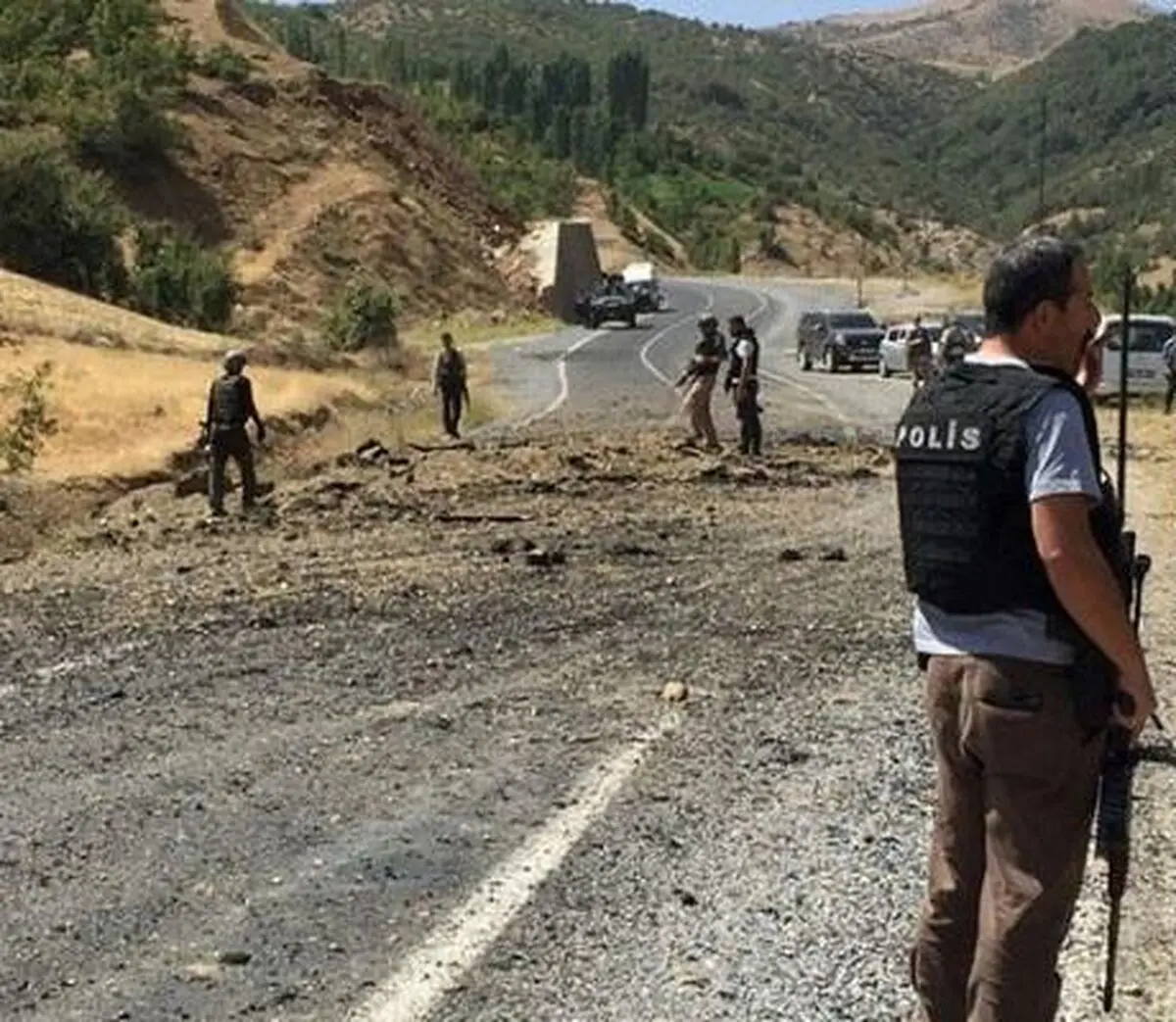۱۱ کشته و زخمی در پی حمله تروریستی "پ‌ک‌ک" به شرق ترکیه