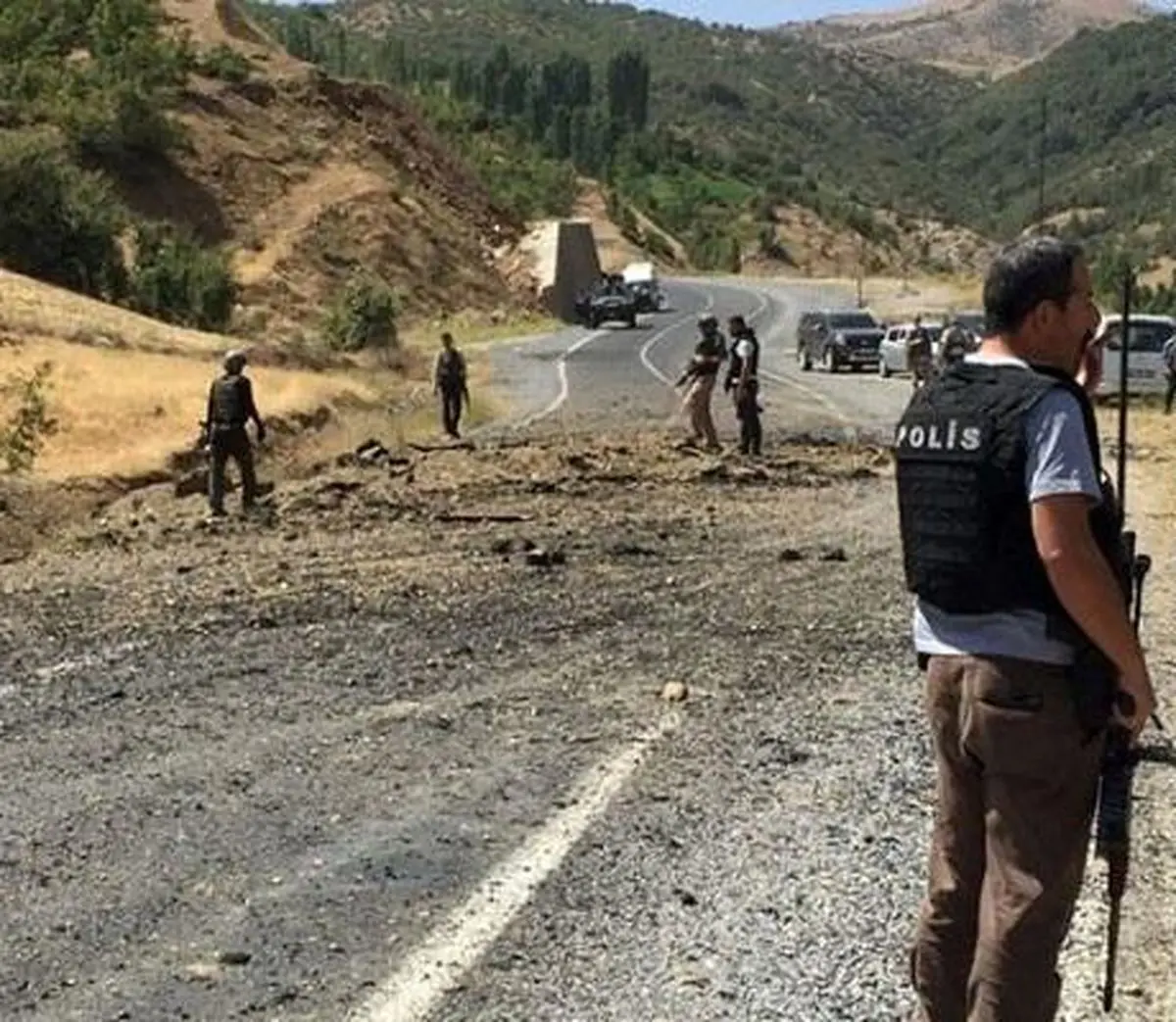 ۱۱ کشته و زخمی در پی حمله تروریستی "پ‌ک‌ک" به شرق ترکیه