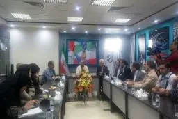 قالیباف و استیلی در فدراسیون جانبازان و معلولین + عکس