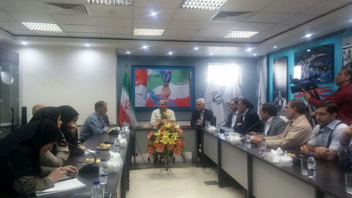 قالیباف و استیلی در فدراسیون جانبازان و معلولین + عکس