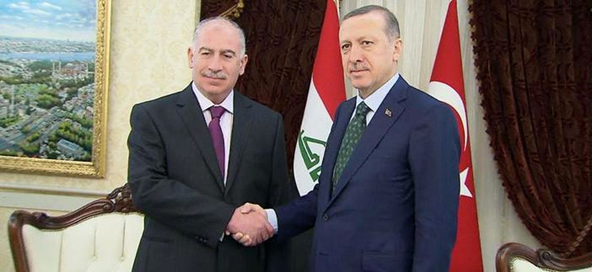 دیدار یکی از سران اپوزیسیون دولت عراق با رئیس جمهور ترکیه