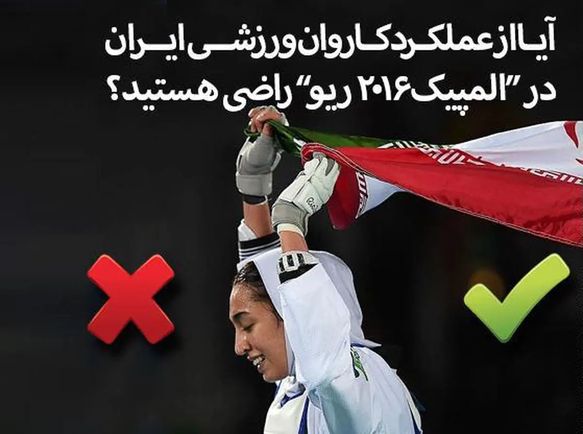 نظرسنجی «نسیم آنلاین» در خصوص عملکرد کاروان ورزشی ایران در المپیک ۲۰۱۶