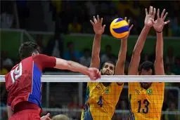 تیم ملی والیبال برزیل حریف ایتالیا در دیدار نهایی شد/ شاگردان رزنده از روسیه انتقام گرفتند