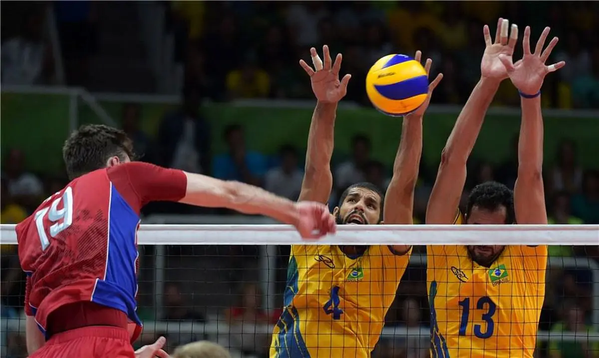 تیم ملی والیبال برزیل حریف ایتالیا در دیدار نهایی شد/ شاگردان رزنده از روسیه انتقام گرفتند