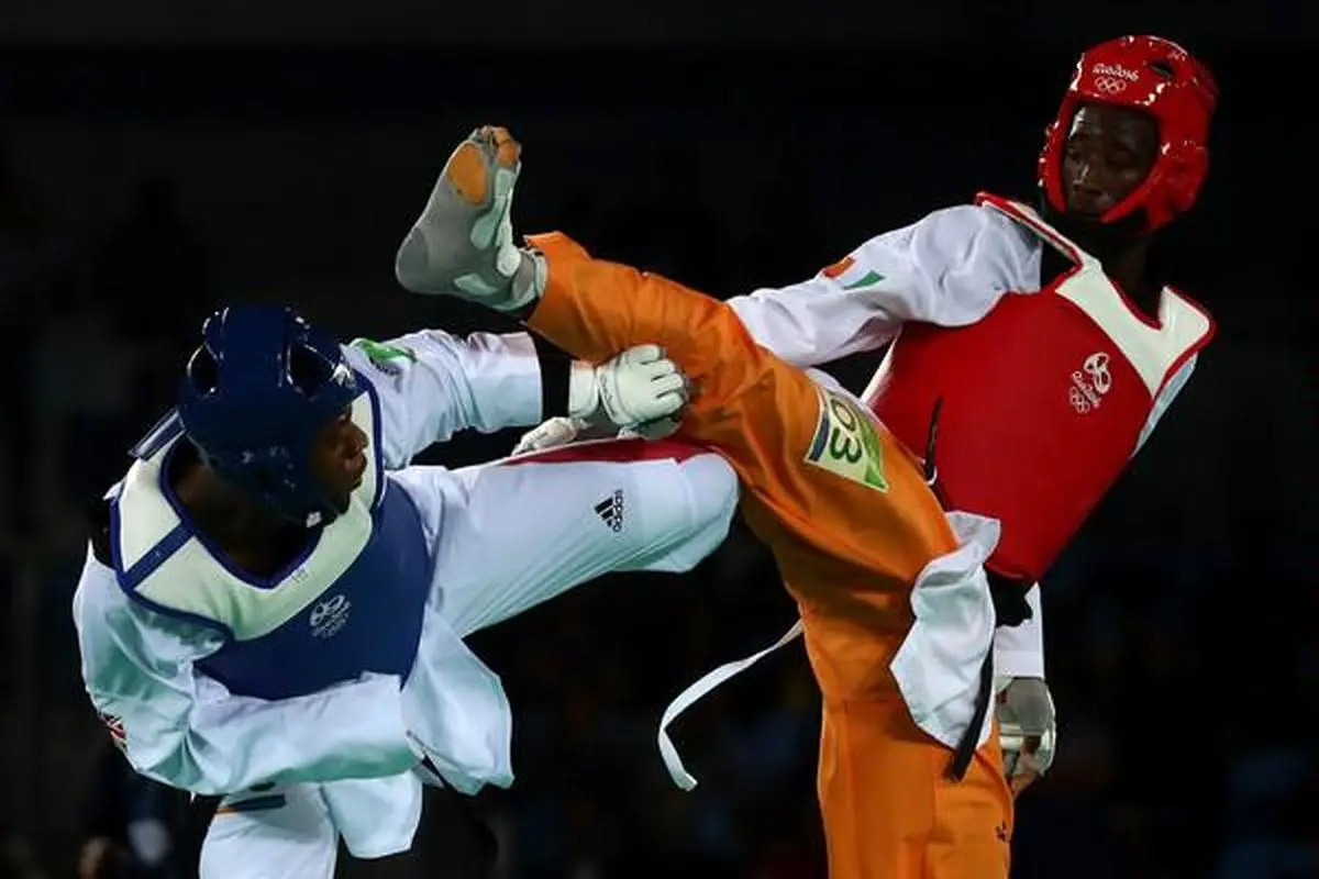 تکواندوکار ساحل عاجی به مدال طلای وزن ۸۰ کیلوگرم رسید/ بیگی برنزی شد