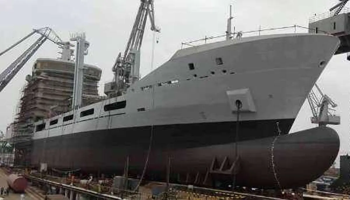 ناو چندمنظوره "نیروی دریایی پاکستان" آغاز به کار کرد
