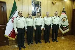 اعطای درجه سرتیپ دومی به ۴ فرمانده ارشد ناجا