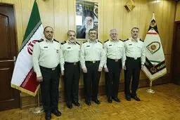 اعطای درجه سرتیپ دومی به ۴ فرمانده ارشد ناجا