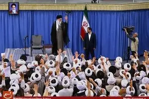 دیدار ائمه جماعات مساجد استان تهران با رهبر معظم انقلاب