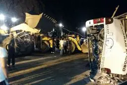 مقصر بودن نیمی از رانندگان اتوبوس در تصادفات فوتی و جرحی