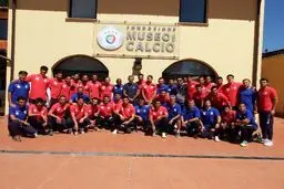 اعضای تیم ملی از موزه فوتبال ایتالیا بازدید کردند + عکس