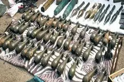 توقیف کامیون حامل مهمات تروریست‌ها توسط ارتش سوریه