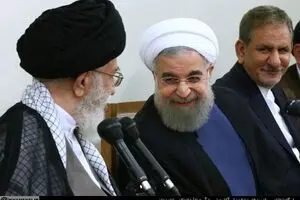 رئیس‌جمهور و اعضای هیات دولت با رهبر انقلاب دیدار کردند + تصاویر