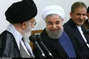 رئیس‌جمهور و اعضای هیات دولت با رهبر انقلاب دیدار کردند + تصاویر