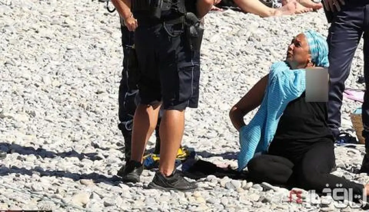 اجبار به کشف حجاب در کشور مدعی حقوق بشر+ عکس