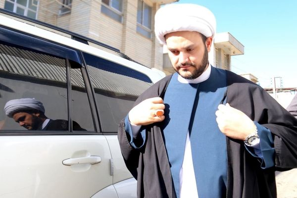 سفر دبیرکل نُجَباء به ایران/ شیخ اکرم الکعبی با لاریجانی دیدار می‌کند