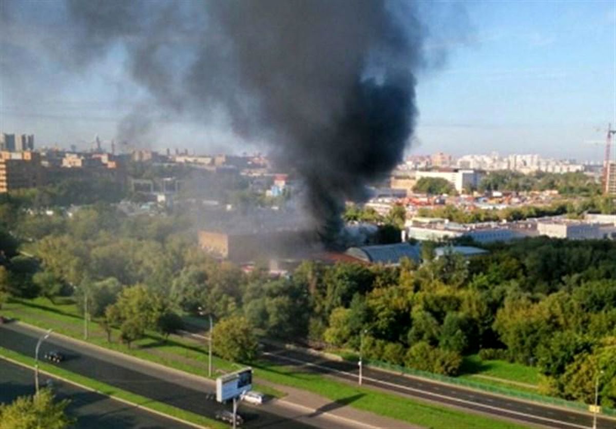 کشته شدن ۱۵ "قرقیز" در حادثه آتش‌سوزی مسکو