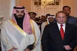 دیدار وزیر دفاع عربستان با نخست وزیر پاکستان