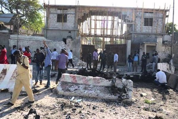 ۱۰ کشته و زخمی در انفجار مقابل کاخ ریاست جمهوری سومالی