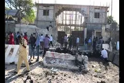 ۱۰ کشته و زخمی در انفجار مقابل کاخ ریاست جمهوری سومالی