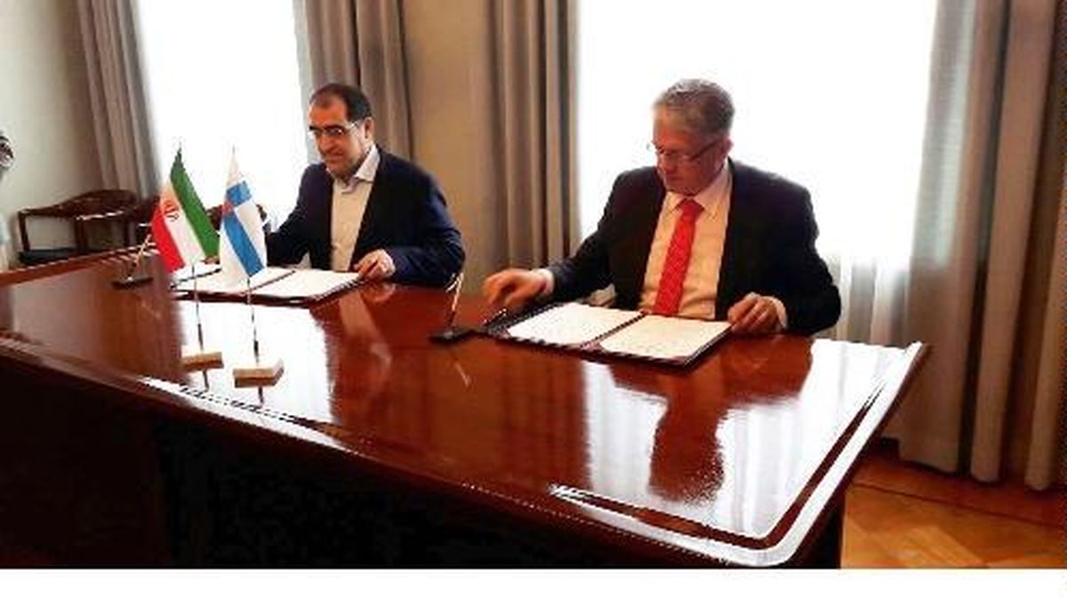 ایران و فلاند در زمینه بهداشت، دارو و تجهیزات پزشکی یادداشت تفاهم همکاری امضا کردند