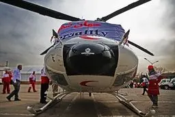 ۶ فروند بالگرد پرواز روی آب به ناوگان امداد و نجات هلال احمر افزوده شد‌