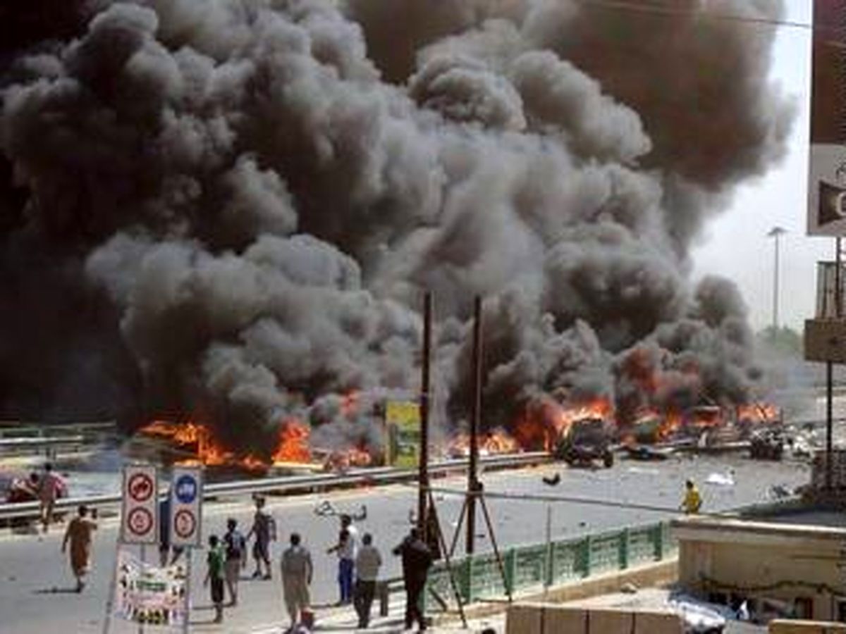 ۳۶ کشته و زخمی در پی انفجارهای متعدد در "بغداد"
