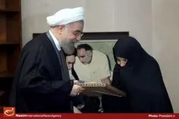 دیدار رئیس‌جمهور با خانواده شهدا و جانبازان